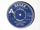 DENIS COULDRY JAMES IN THE BASEMENT / I AM NEARLY THERE 45 DJ DEMO UK DECCA '68