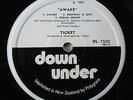 TICKET - Awake LP New Zealand Original Rare  Human Instinct Black Seeds Odyssey