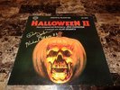 Halloween II Dick Warlock Michael Myers SIGNED Vinyl Soundtrack John Carpenter