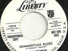 DOO WOP ERA ROCKABILLY HIT 45 by EDDIE COCHRAN RARE DJ COPY