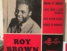 ROY BROWN Rockin' At Midnight 45 w/ PS Cover Super Rare Blues R&B King EP-254