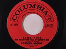 CARMEN MCRAE: Take Five / Easy As You Go 45 Soul