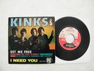 EP 7' KINKS- VOL. 5 ( SET ME FREE u.a. )  FRANKREICH