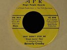 HEAR IT FUNK SWEET SOUL Beverly Crosby MPR 40 That Didn’t Stop Me