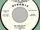 T.C. CRUMPLER She Fooled Me / T.C. Boogie 45rpm Dynamic early '60s bopper