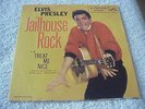 ELVIS PRESLEY-Jailhouse Rock/Treat Me Nice-45 & PICTURE SLEEVE/ORIG RCA LABEL/NM
