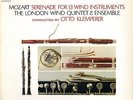 Columbia SAX5259 - Mozart - Serenade for 13 Wind Instruments - Otto KLEMPERER