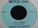 RARE BLACK GOSPEL 45 - MOUNTAIN STAR HARMONIZERS - MOUNTAIN STARS - LISTEN