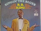 B.B. King Signed Singin' The Blues LP Excellent Condition