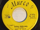 EDDY G GILES GO SOUL FEELING PT 1&2 MURCO SOUTHERN DEEP FUNK SOUL 45 7