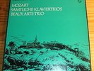 BEAUX ARTS TRIO Mozart Complete Piano Trios 2-LP-Box Philips AY