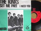 THE KINKS-SET ME FREE+GREAT PS HOLLAND ONLY