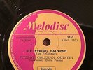 FITZROY COLEMAN QUINTET / TRINIDAD STEEL BAND Melodisc 1185 78 Calypso