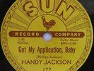 HANDY JACKSON 78 rpm  SUN 177  