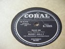 BUDDY HOLLY* RAVE ON / TAKE YOUR TIME *V/G