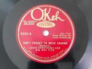 Louis Armstrong Hot Five Don't Forget to Mess Around Okeh 8343