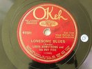 Louis Armstrong Hot Five Lonesome Blues OKEH 41581