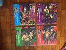 LP KISS SET 4 SOLO ALBUM, BRAZIL CUSTOM COVER OBI, AMAZING FREE SHIPPING