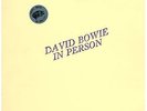 DAVID BOWIE In Person ORANGE VINYL LP TRADE MARK OF QUALITY RARE