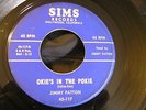 JIMMY PATTON on Sims Okie's In The Pokie Rockabilly Rock VG+ Rare Orig. 45