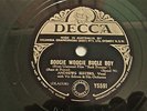 ANDREWS SISTERS-BOOGIE WOOGIE BUGLE BOY-DECCA 10 INCH  78 RPM SHELLAC RECORD