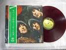 BEATLES rubber soul JAPAN LP RED WAX OBI AP-8156 Apple kR4