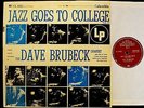 10” JAZZ The Dave Brubeck Quartet Columbia 6322 Jazz Goes To College Vol. II