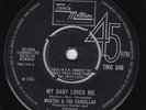 MARTHA & THE VANDELLAS My Baby Loves Me RARE M- UK 45 Tamla Motown TMG 549 soul