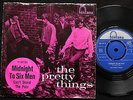 PRETTY THINGS Midnight To Six Men Denmark Danish 1966 45 + PS Psych 7