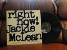 Jackie McLean, Right Now Blue Note LP Liberty EX