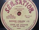John Lee Hooker 78 SENSATION Boogie Chillen #2/Miss Eloise RARE BLUES