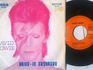 DAVID BOWIE 1973 PORTUGAL 1ST PRESS BIEM DRIVE IN SATURDAY PS EX/VG ROUNDnROUND