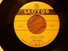 THE LARKS If It's A Crime/Tippin In LLOYDS 1013 RARE DOO WOP 45 - NM - NICE *