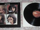 The Beatles  LP  Let It Be  (red apple)