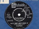 THE MIRACLES that's what love is made of*would i love you 1964 UK STATESIDE 45