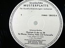 DGG M- red stereo WL PROMO - BRAHMS Cello op. 26 / Quartetto di Roma 138 015