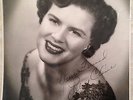 AUTOGRAPH 8X10 GLOSSY PHOTO PATSY CLINE SIGN YOUR FRIEND PATSY CLINE