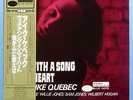 Ike Quebec With A Song In My Heart BLUE NOTE KING GXK8190 obi Japan LP 592