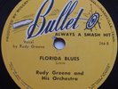 RUDY GREENE: Florida Blues RARE BULLET 78 RPM scarce NM- BEAUTY