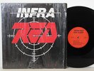 Rare Private Chicago Metal LP INFRA-RED Red Alert on No Label VG++