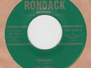 RARE SURF HOT ROD GARAGE b/w TEEN THE TYROS – TORQUAY on RONDACK yellow vinyl