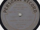 1916 PERSONAL Haenschen's Orch of Saint Louis COUNTRY CLUB MEDL 78 rpm RAGTIME 