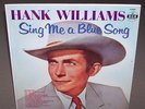 Hank Williams Sing Me A Blue Song 1957 MGM Yellow Label Original Near Mint