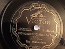 HOT JAZZ 78 RPM MISSOURIANS Victor 38145 200 Squabble/Swing Dem CATS  SIzzlin