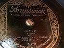 HOT JAZZ 78 RPM ANDY KIRK Or. Brunswick 4878 Snag It/Sweet Hot SOLID E KC jazz
