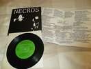 NECROS - IQ 32 ORIG 1st PRESS + INSERT TOUCH & GO DISCHORD 4 1/2 PUNK EX+/EX+
