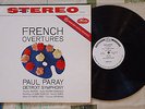 Paul Paray Detroit Symphony LP French Overtures Mercury Stereo SR 90247 VG+/VG++