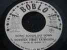 EX Cosmic Funk Soul 45 :  Bionic Boogie Get Down   Johnny K   Boblo 523
