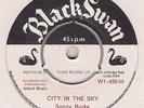 SONNY BURKE - CITY IN THE SKY - RARE BLACK SWAN 45 - WI458 - 1964  EX+ STUNNER