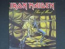 IRON MAIDEN Vinyl LP  Piece Of Mind, (Brain Picture Label)  EX+
